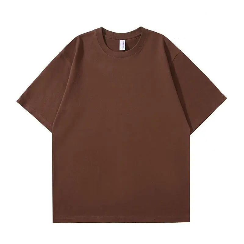 Dropped Shoulder Cotton T-Shirt