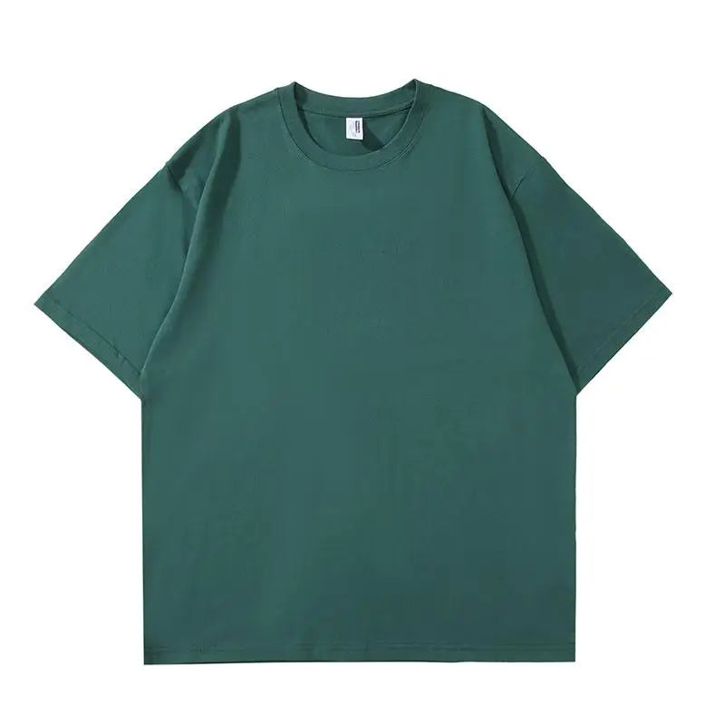 Dropped Shoulder Cotton T-Shirt